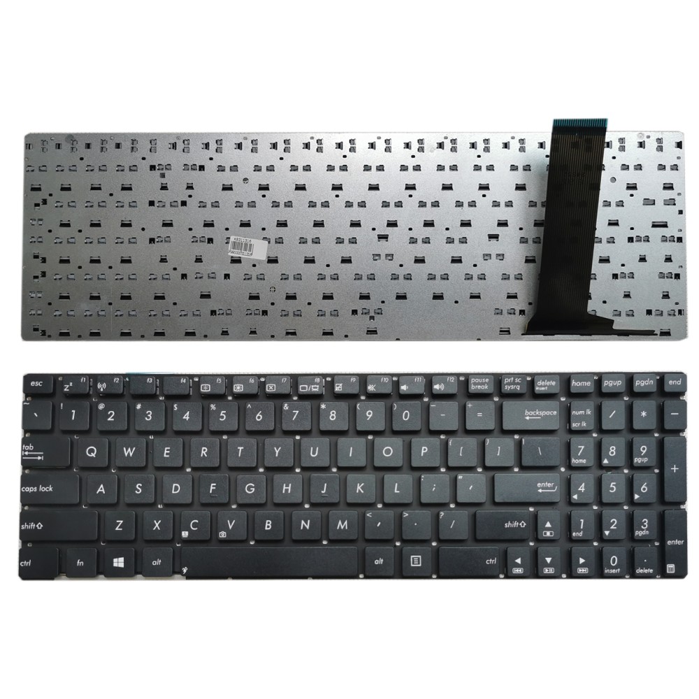Keyboard ASUS N56, N76, R500v, S500, U550 (US)